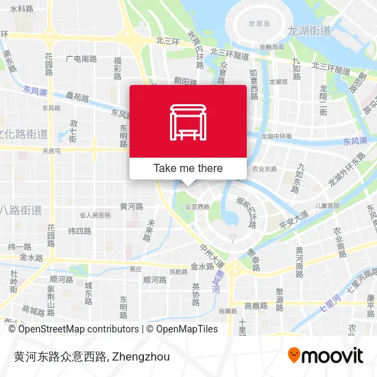 黄河东路众意西路 map
