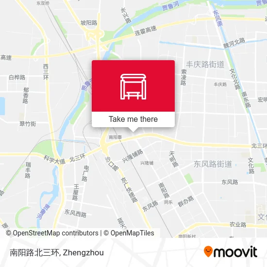 南阳路北三环 map