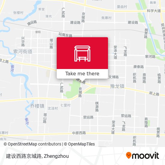 建设西路京城路 map