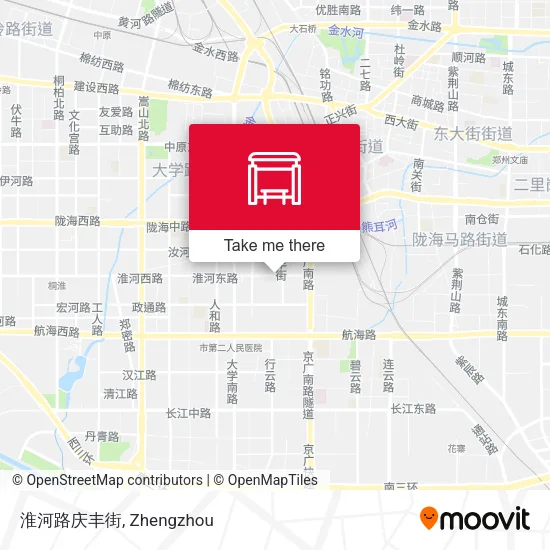 淮河路庆丰街 map