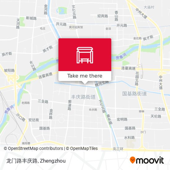 龙门路丰庆路 map