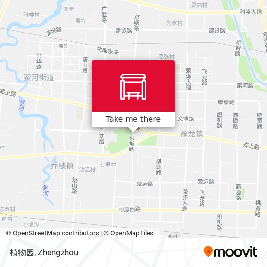 植物园 map