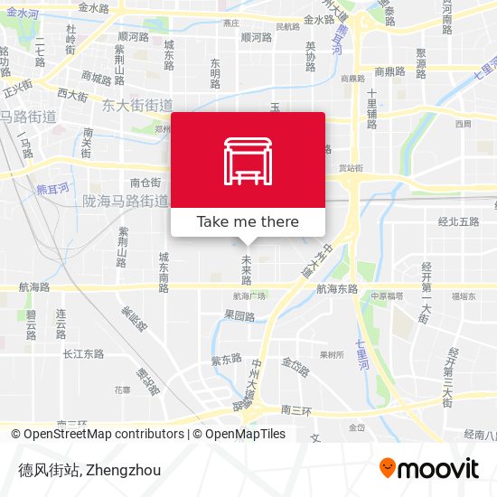 德风街站 map