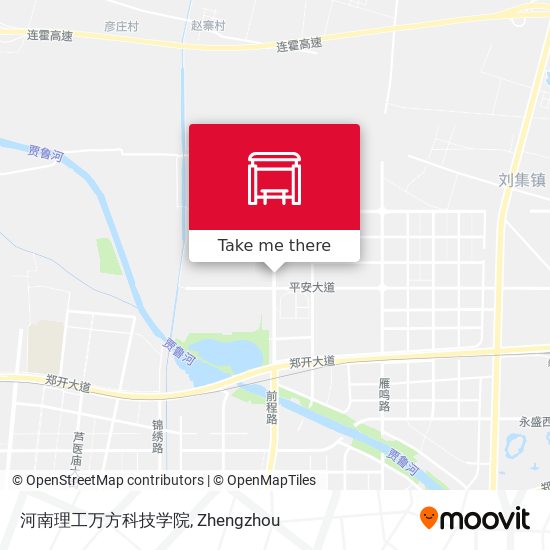 河南理工万方科技学院 map