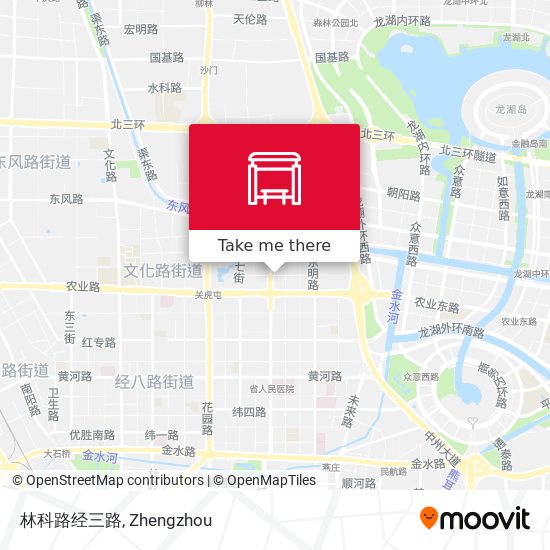 林科路经三路 map