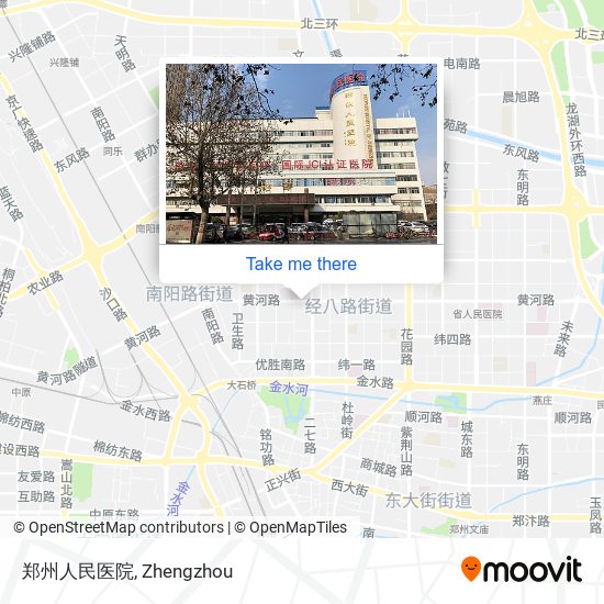 郑州人民医院 map