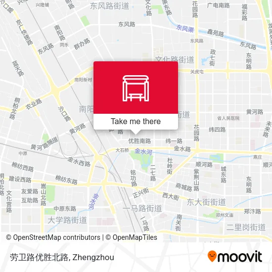 劳卫路优胜北路 map