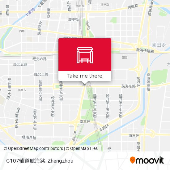 G107辅道航海路 map