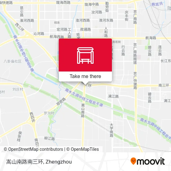 嵩山南路南三环 map