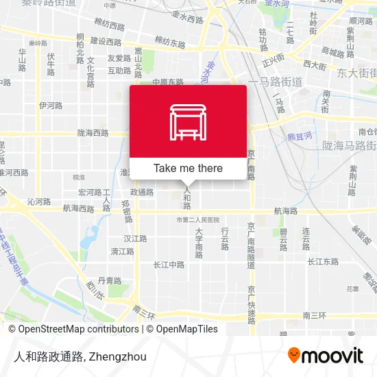 人和路政通路 map