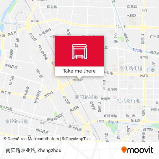 南阳路农业路 map