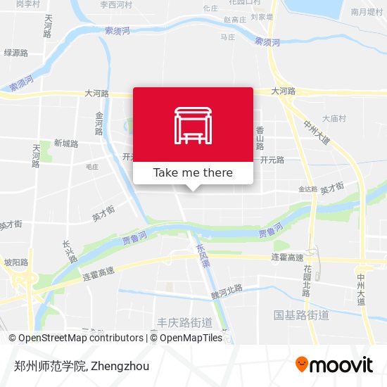 郑州师范学院 map