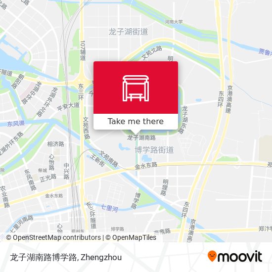 龙子湖南路博学路 map