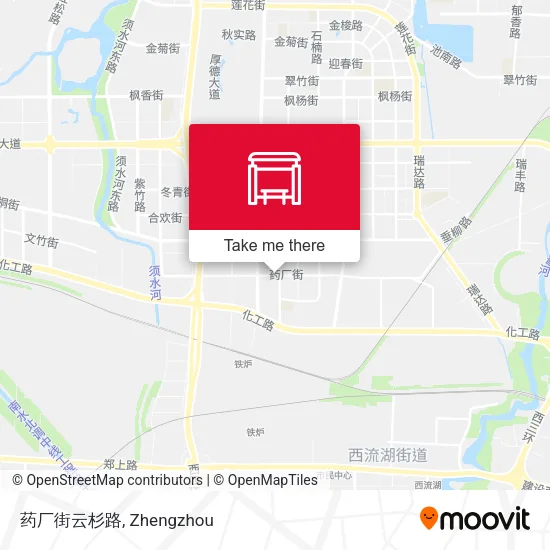 药厂街云杉路 map