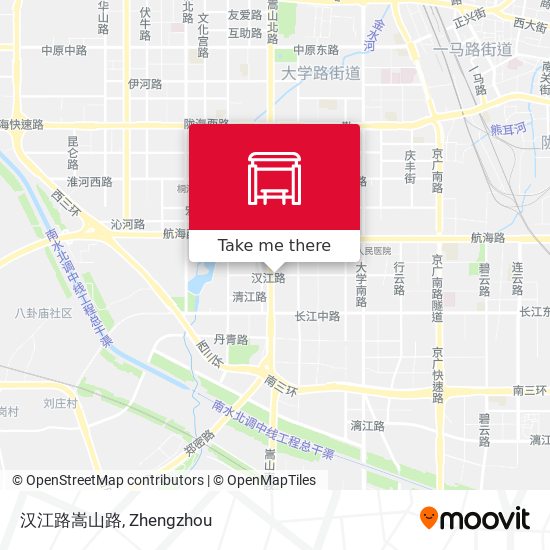 汉江路嵩山路 map