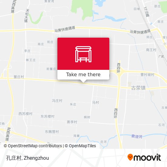 孔庄村 map