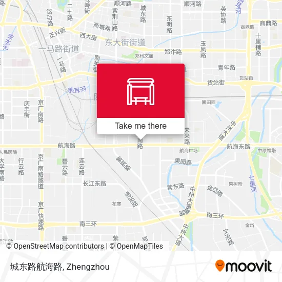 城东路航海路 map