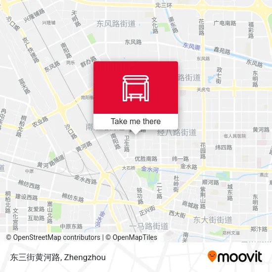 东三街黄河路 map