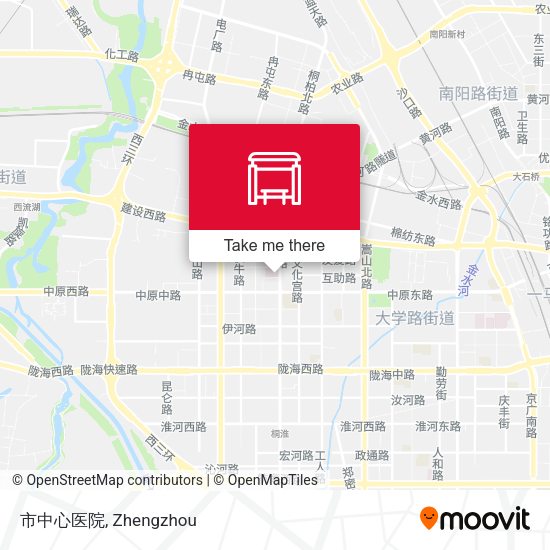 市中心医院 map