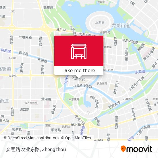 众意路农业东路 map