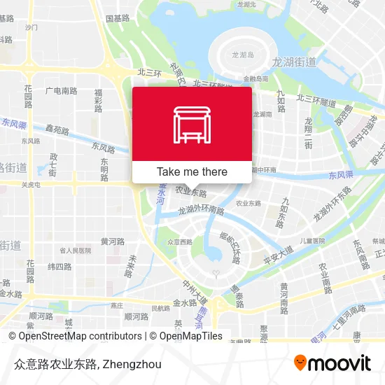 众意路农业东路 map