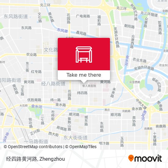 经四路黄河路 map