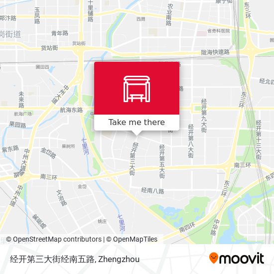 经开第三大街经南五路 map