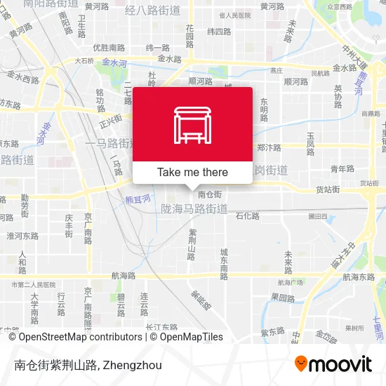 南仓街紫荆山路 map