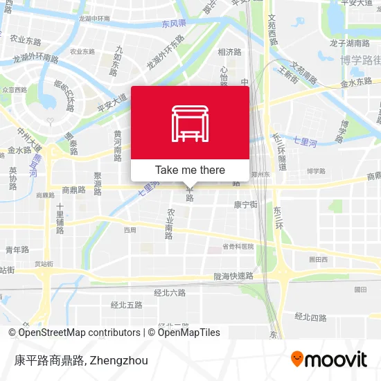 康平路商鼎路 map
