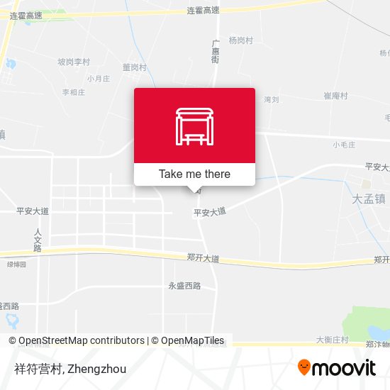祥符营村 map
