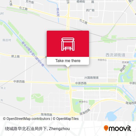 绕城路华北石油局井下 map