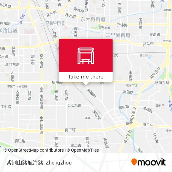 紫荆山路航海路 map
