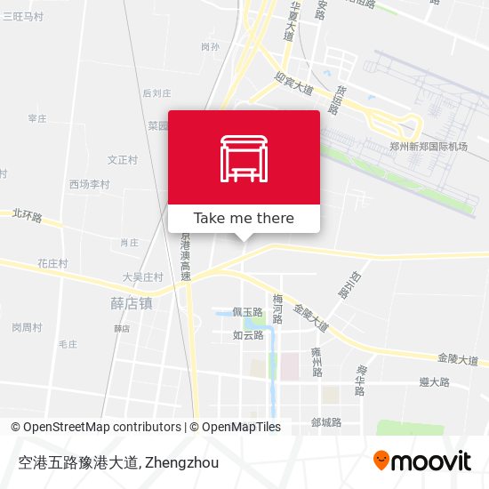 空港五路豫港大道 map