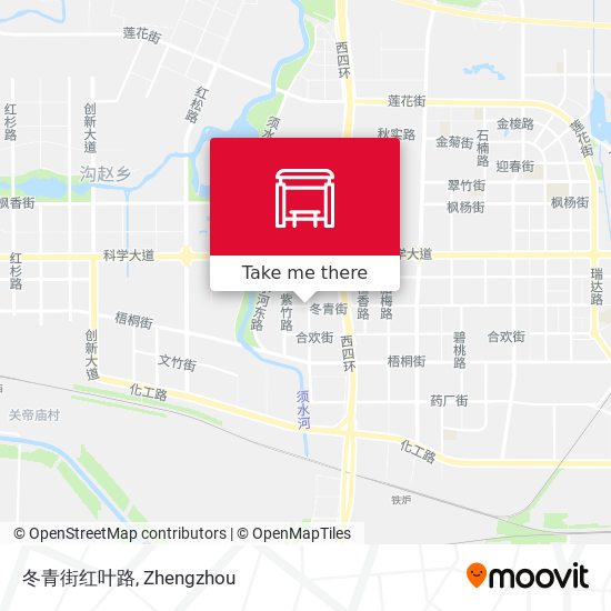 冬青街红叶路 map