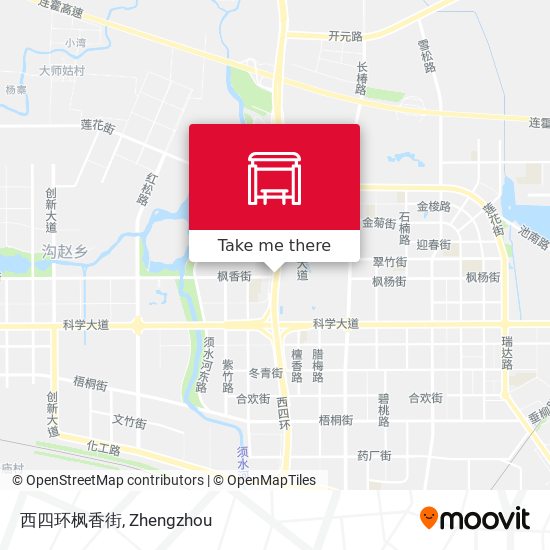 西四环枫香街 map