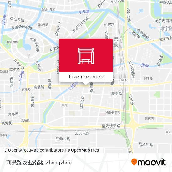 商鼎路农业南路 map