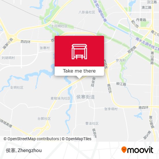 侯寨 map