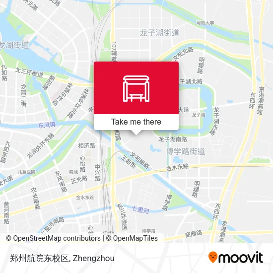 郑州航院东校区 map