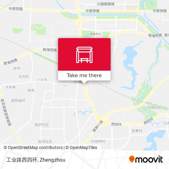 工业路西四环 map