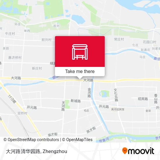大河路清华园路 map