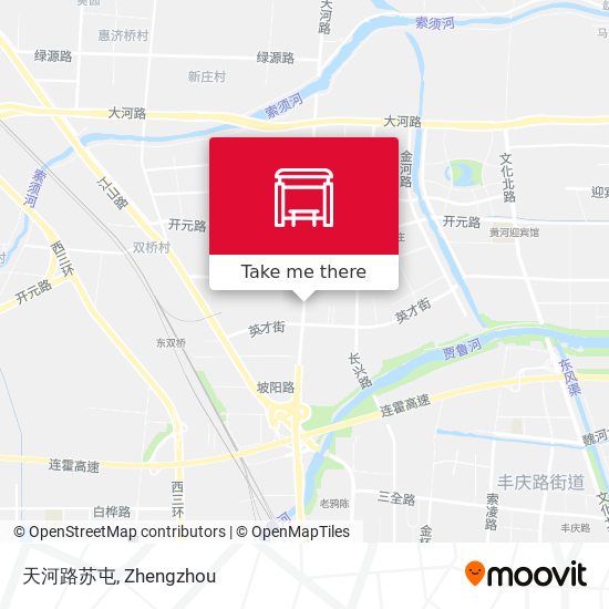 天河路苏屯 map