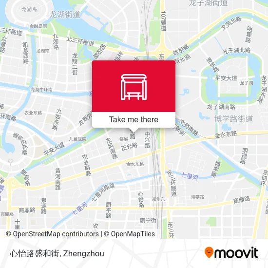 心怡路盛和街 map