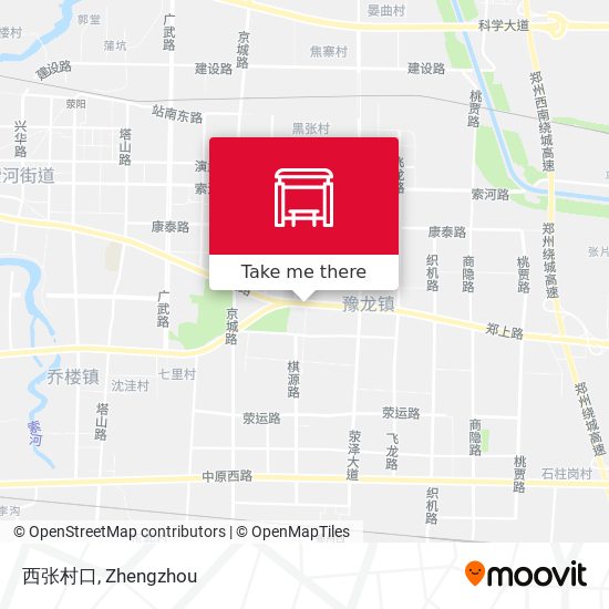 西张村口 map