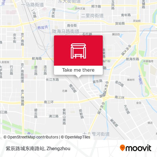 紫辰路城东南路站 map