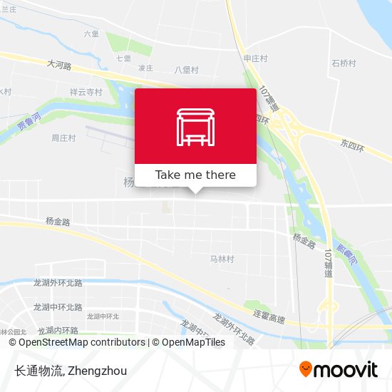长通物流 map