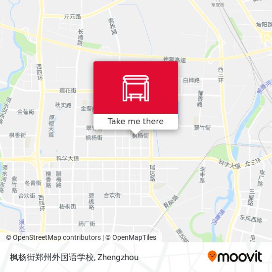 枫杨街郑州外国语学校 map
