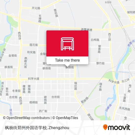 枫杨街郑州外国语学校 map