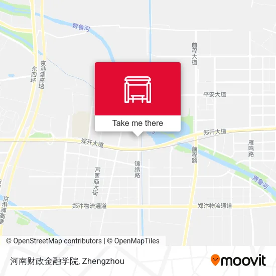 河南财政金融学院 map