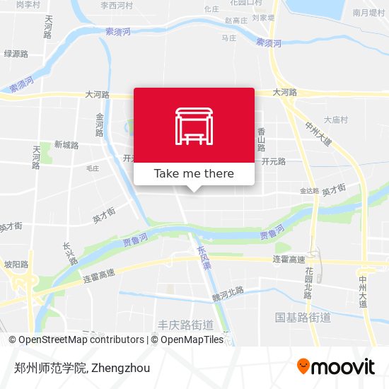 郑州师范学院 map