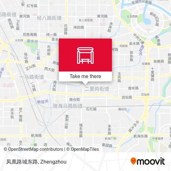 凤凰路城东路 map